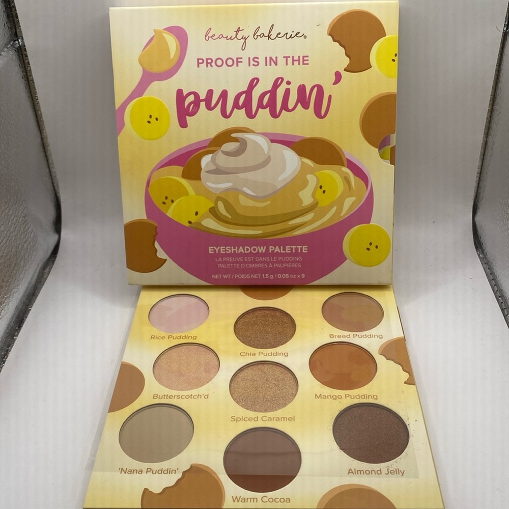 Beauty Bakerie Proof is in the Pudding Eyeshadow Palette matte & shimmer new